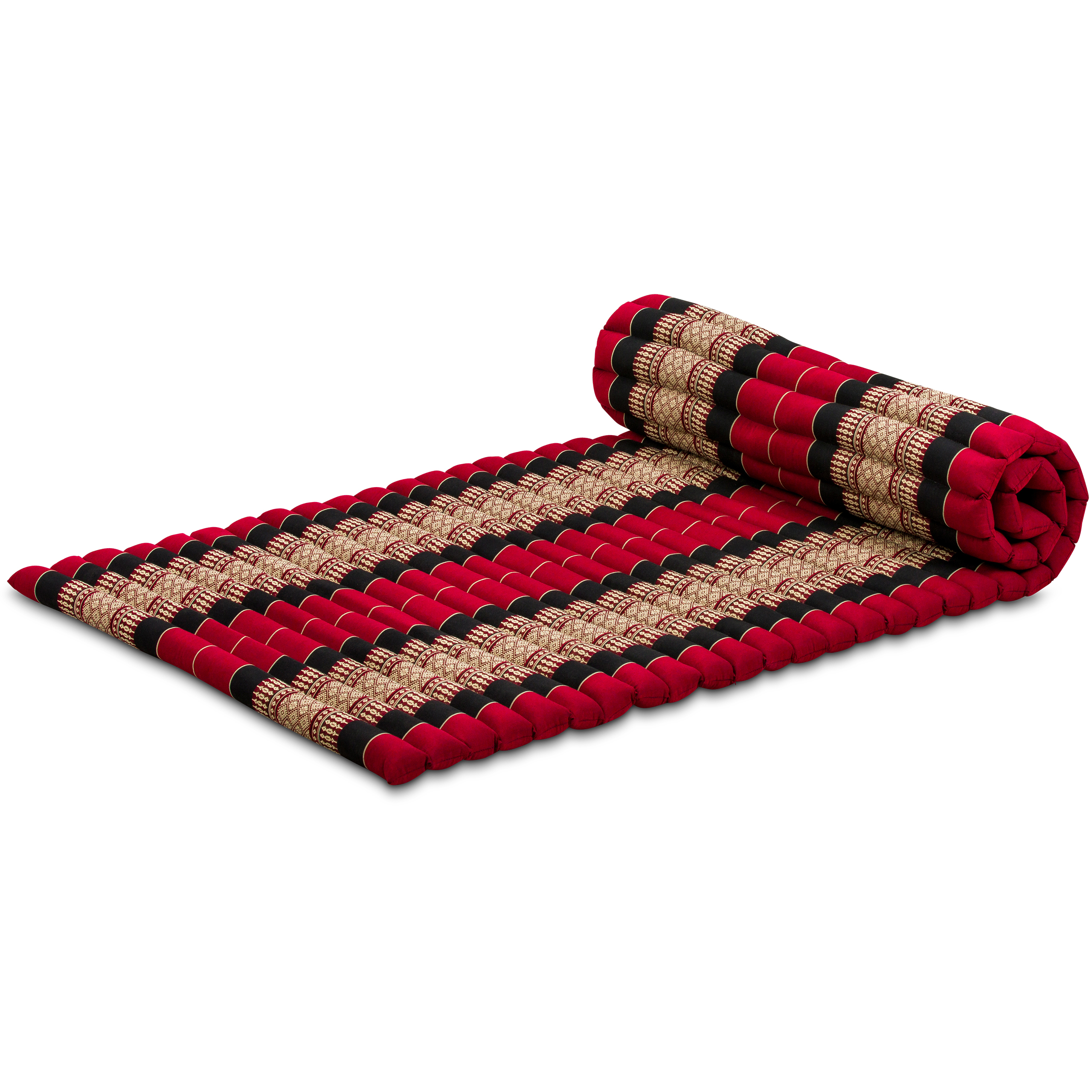 Kapok rolmat, 75 cm breed | Rood/Zwart | 1018568545