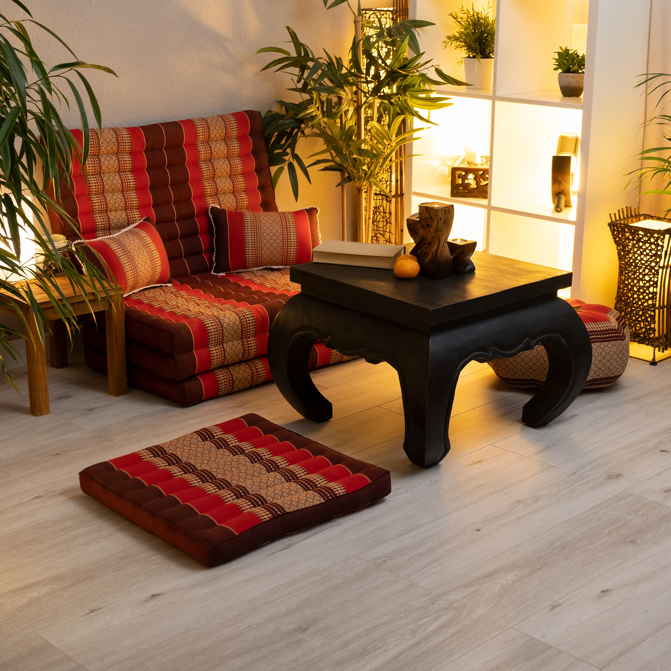 Kapok opklapmatras, 50 cm breed, Classic