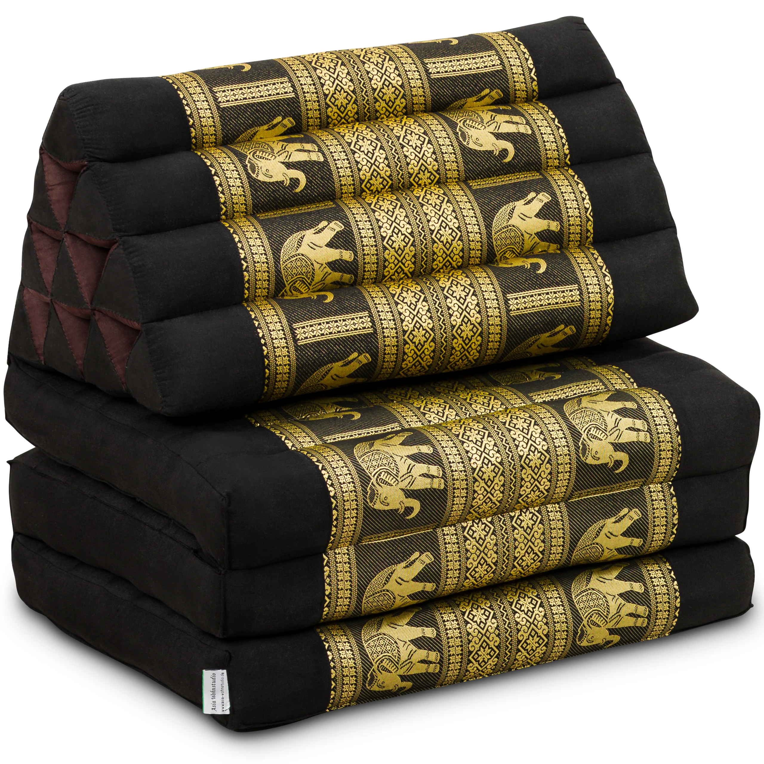 Kapok Thais kussen met 3 vloerdelen, Deluxe