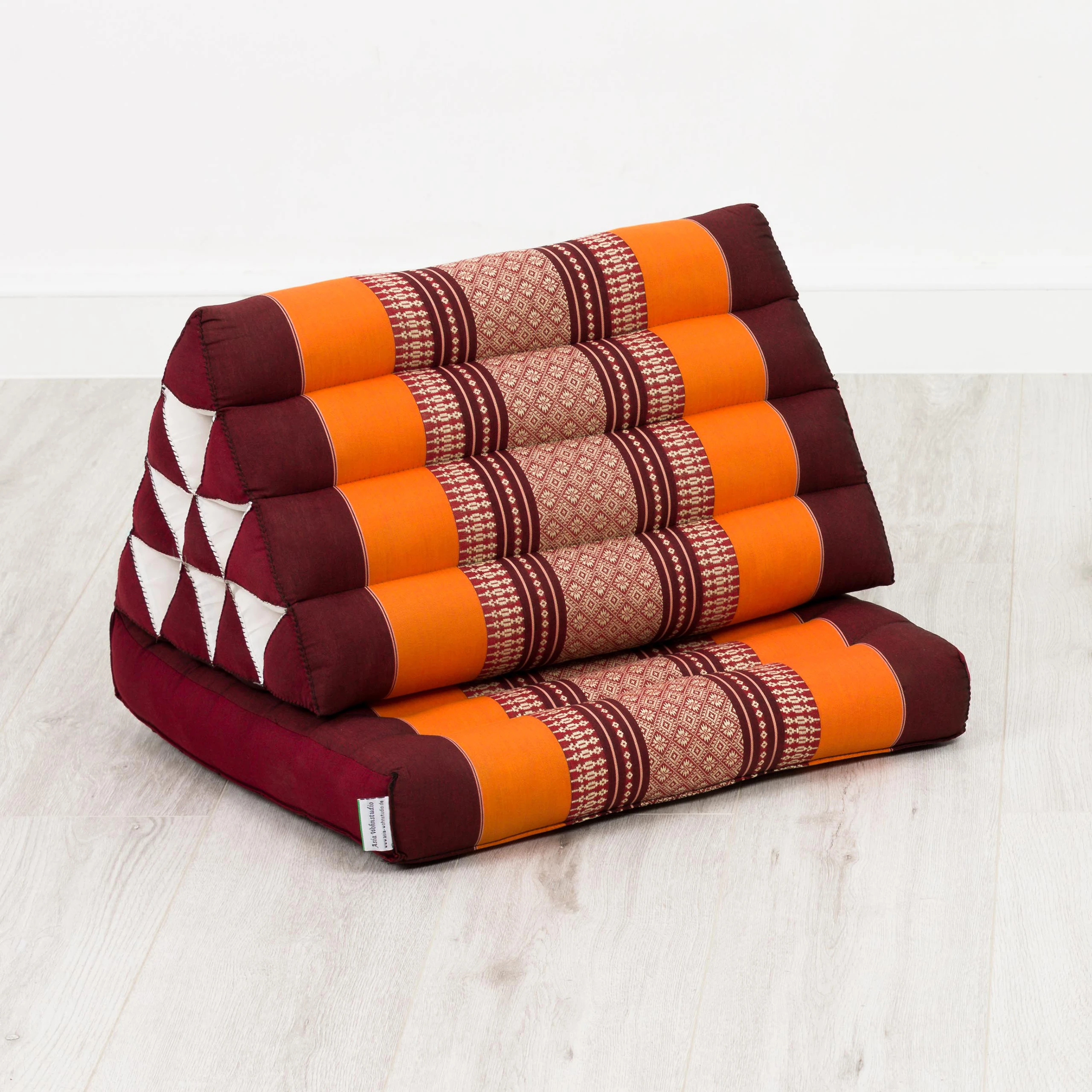 Kapok Thais kussen met 1 vloerdeel