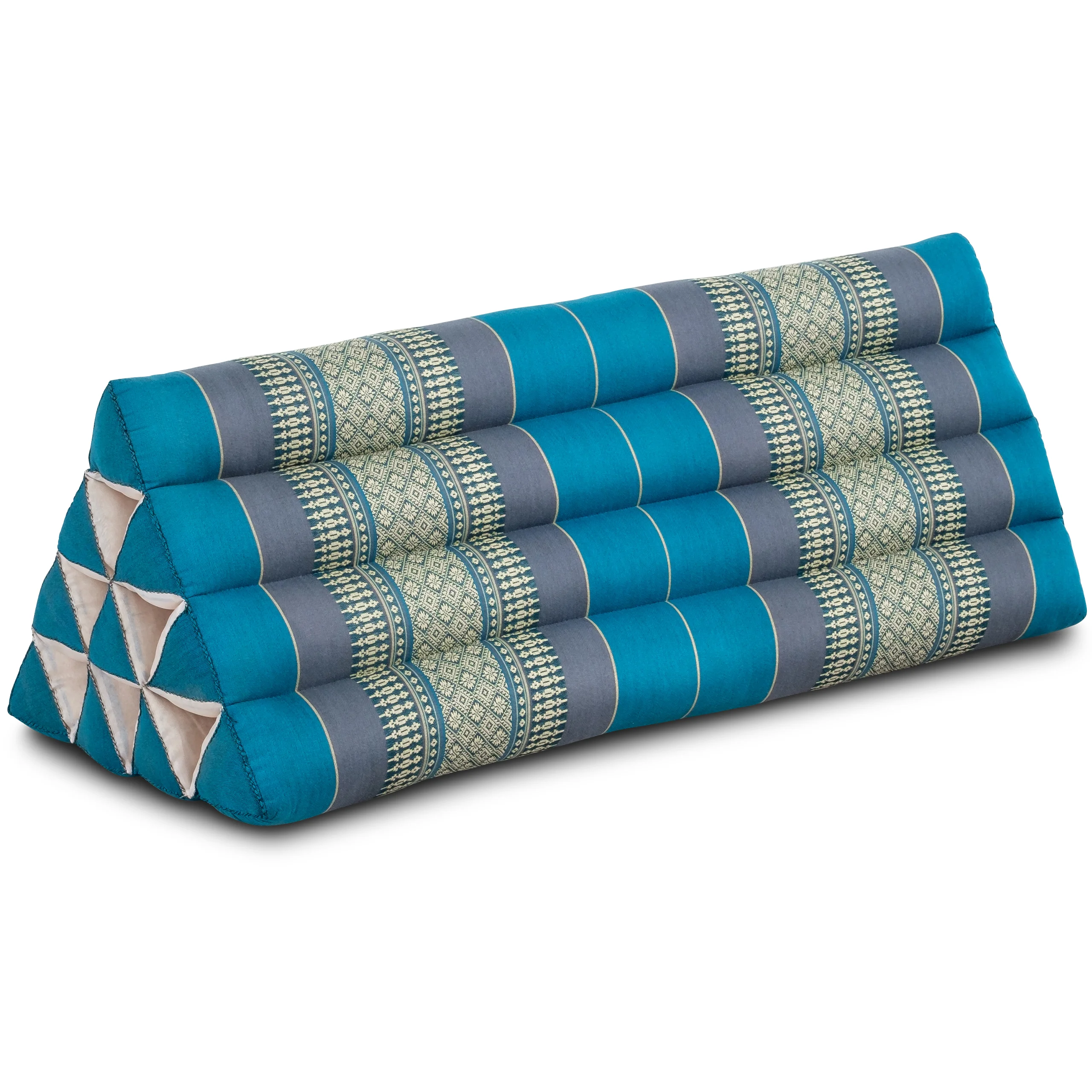 Kapok driehoekig kussen breed