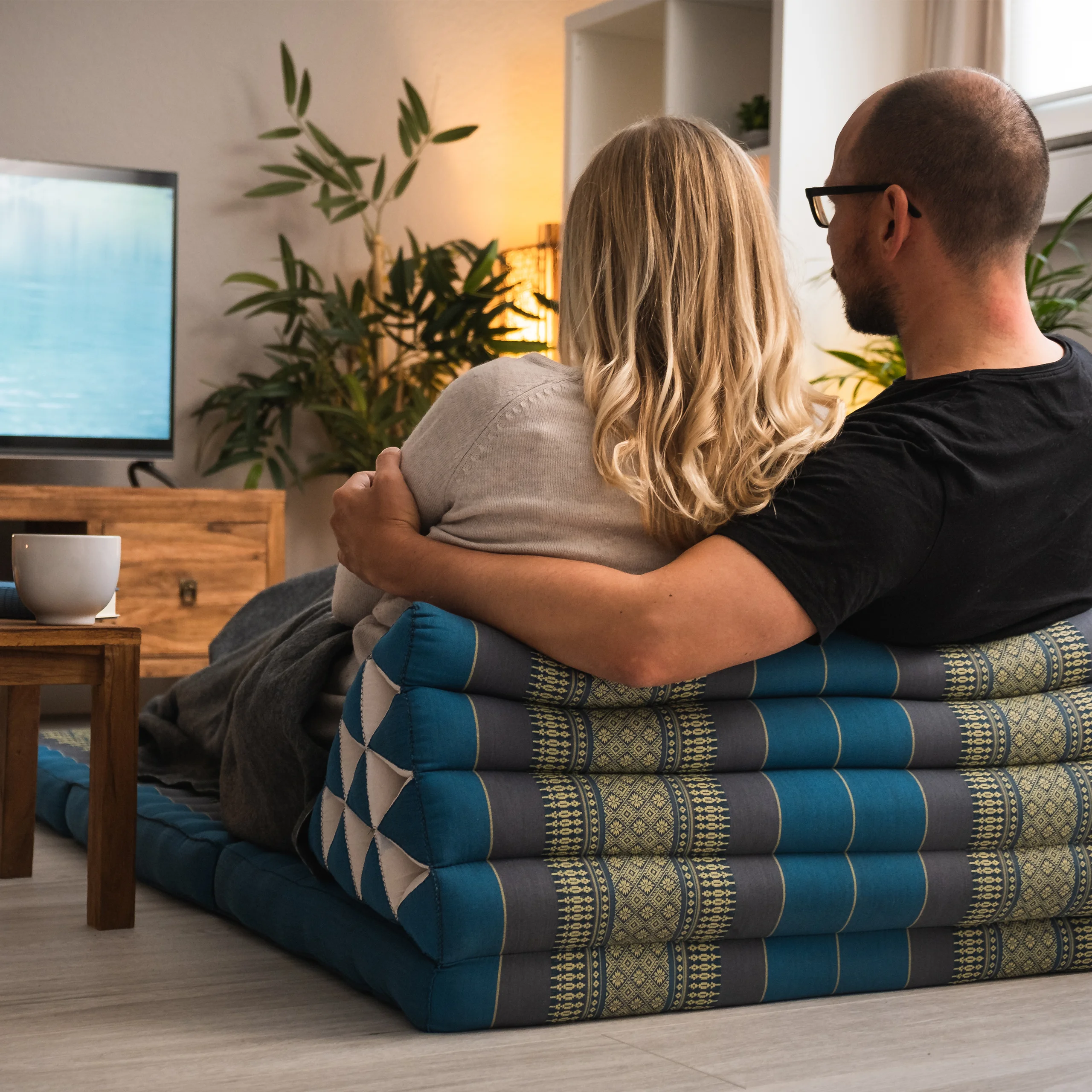 Kapok Thais kussen XXL breed