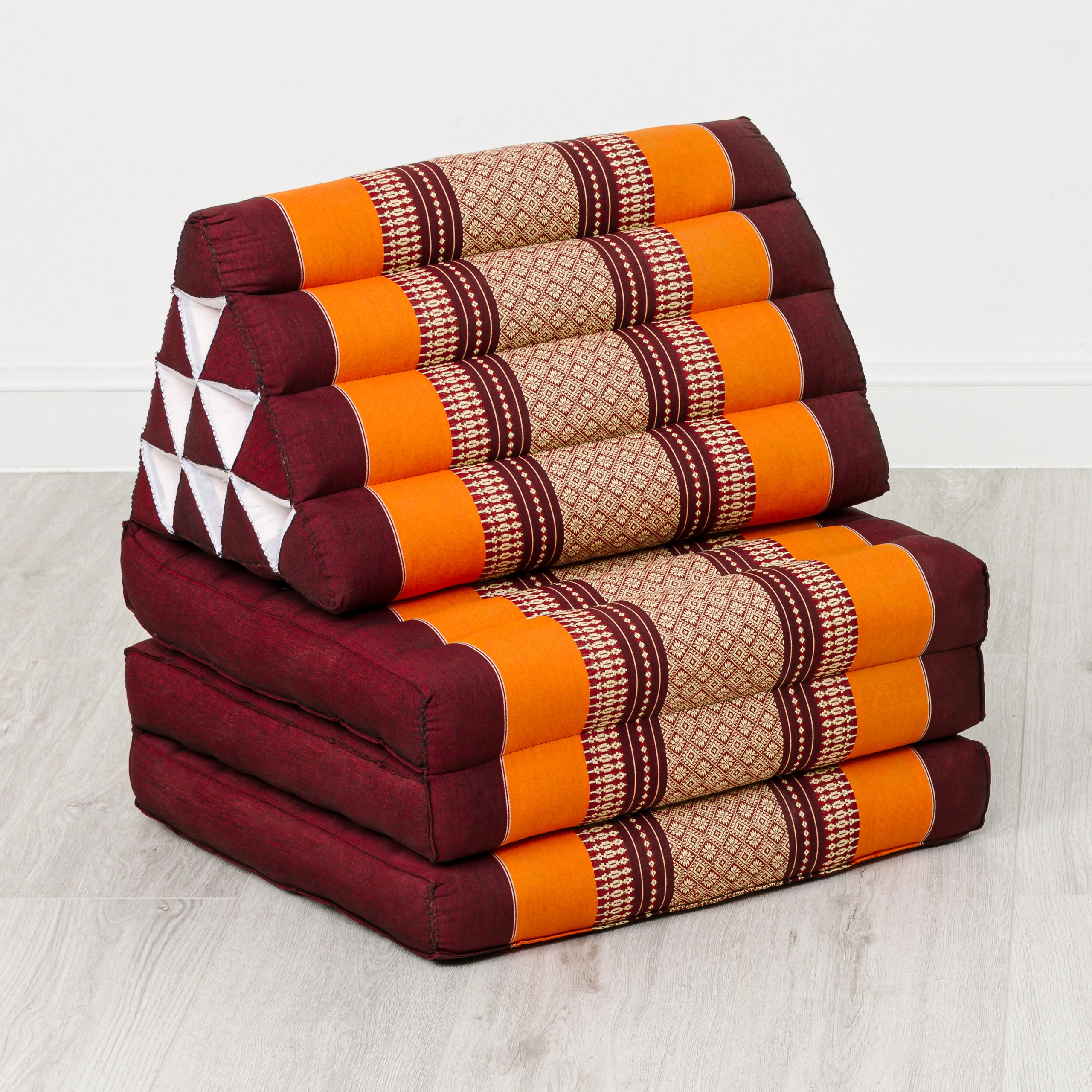 Kapok Thais kussen met 3 vloerdelen, Classic