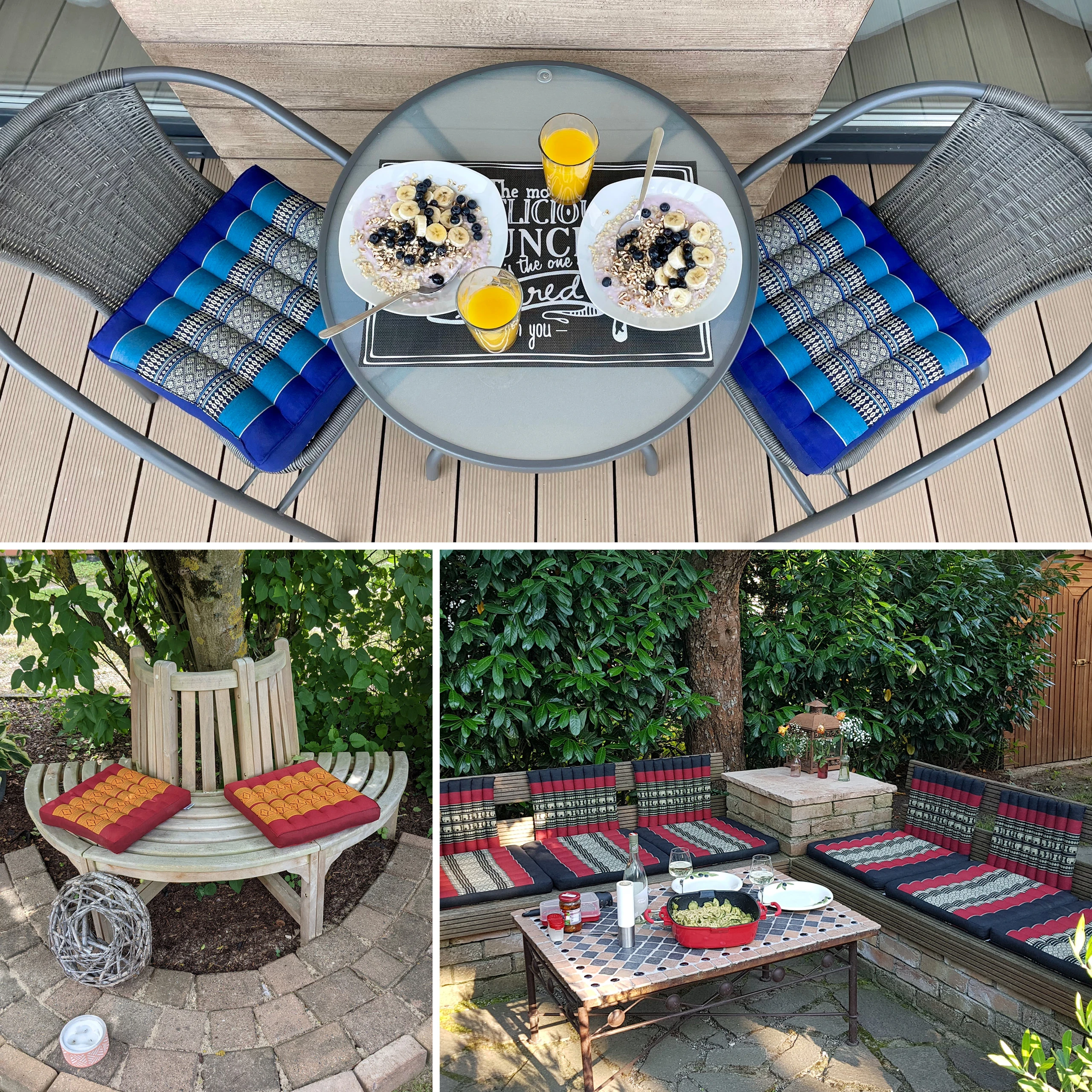 Kapok zitkussen 35 cm