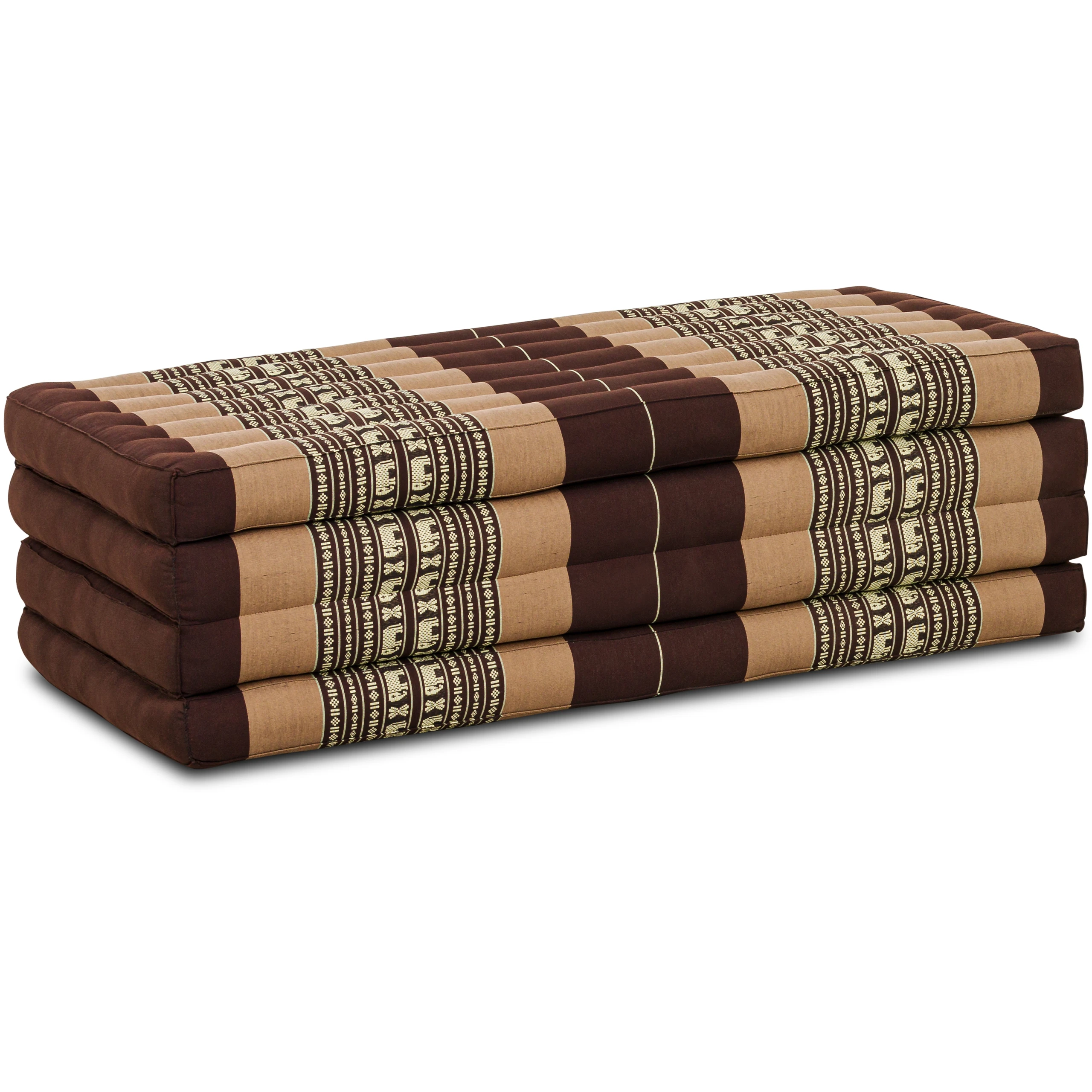 Kapok opklapmatras, 110 cm breed, Classic