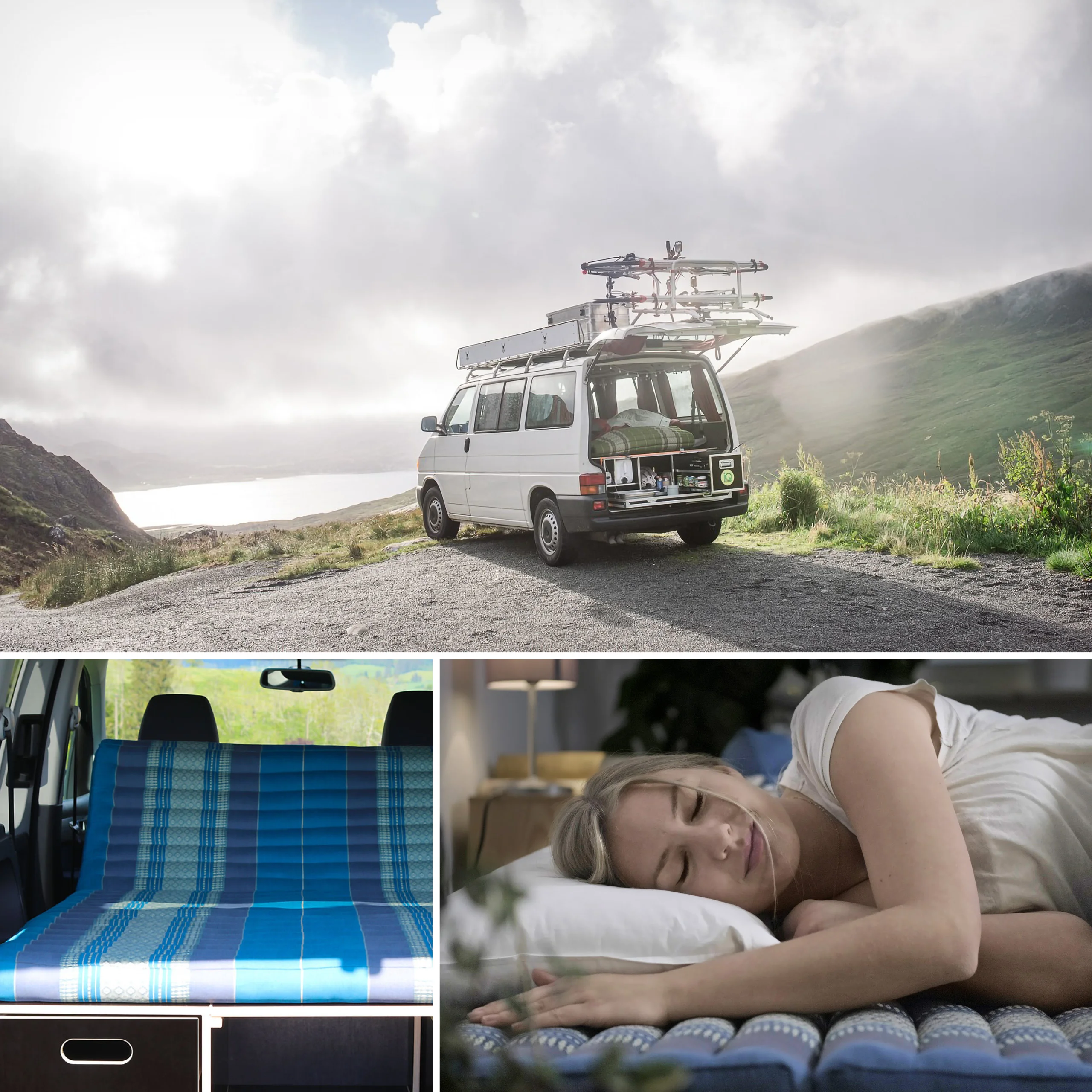 Kapok opklapmatras, 50 cm breed, Classic