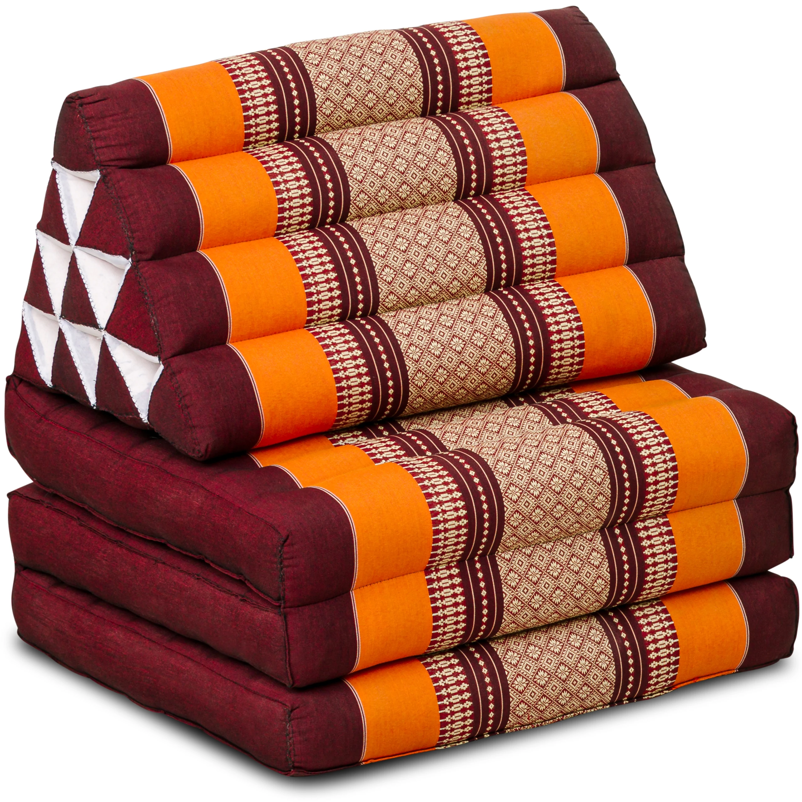 Kapok Thais kussen met 3 vloerdelen, Classic