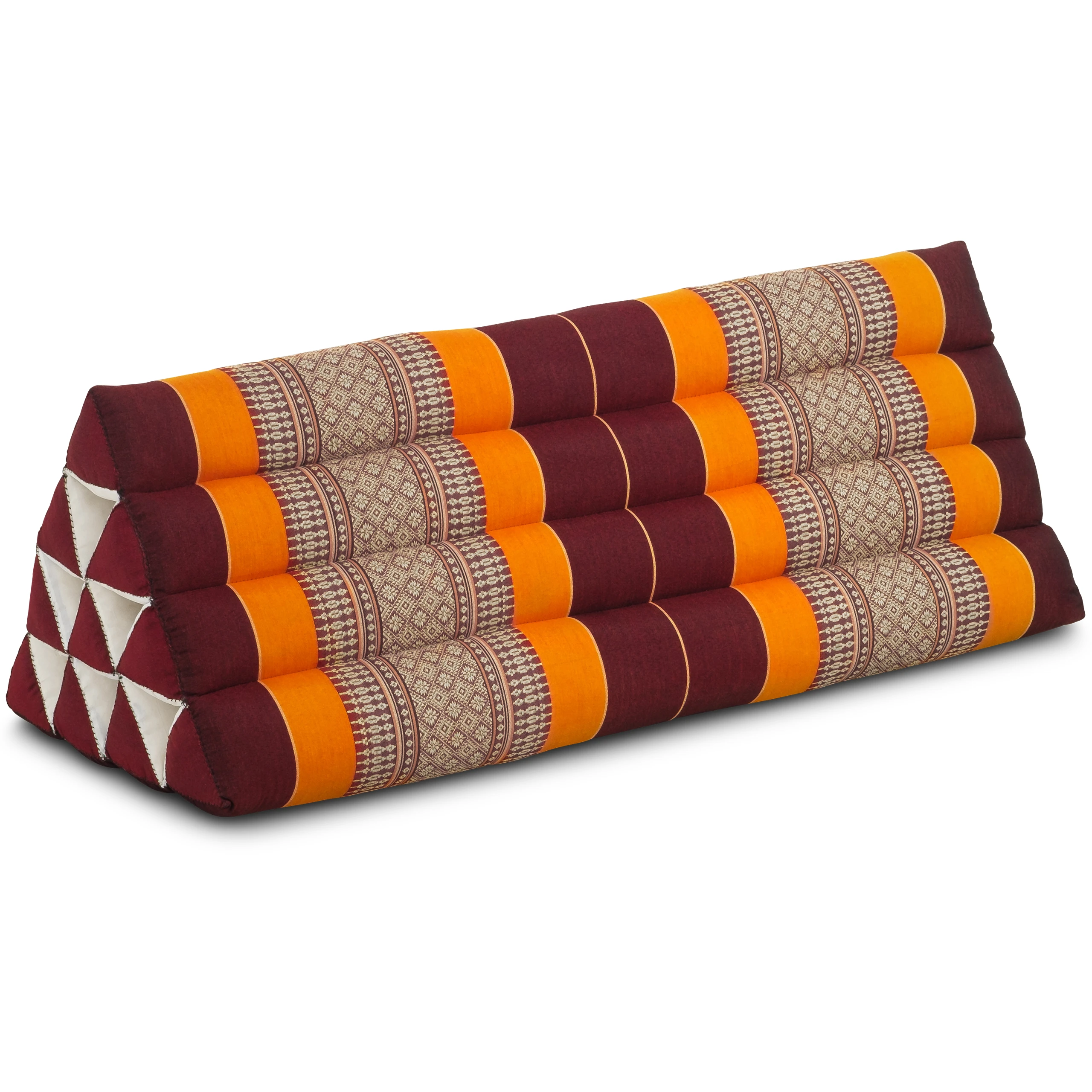 Kapok driehoekig kussen breed