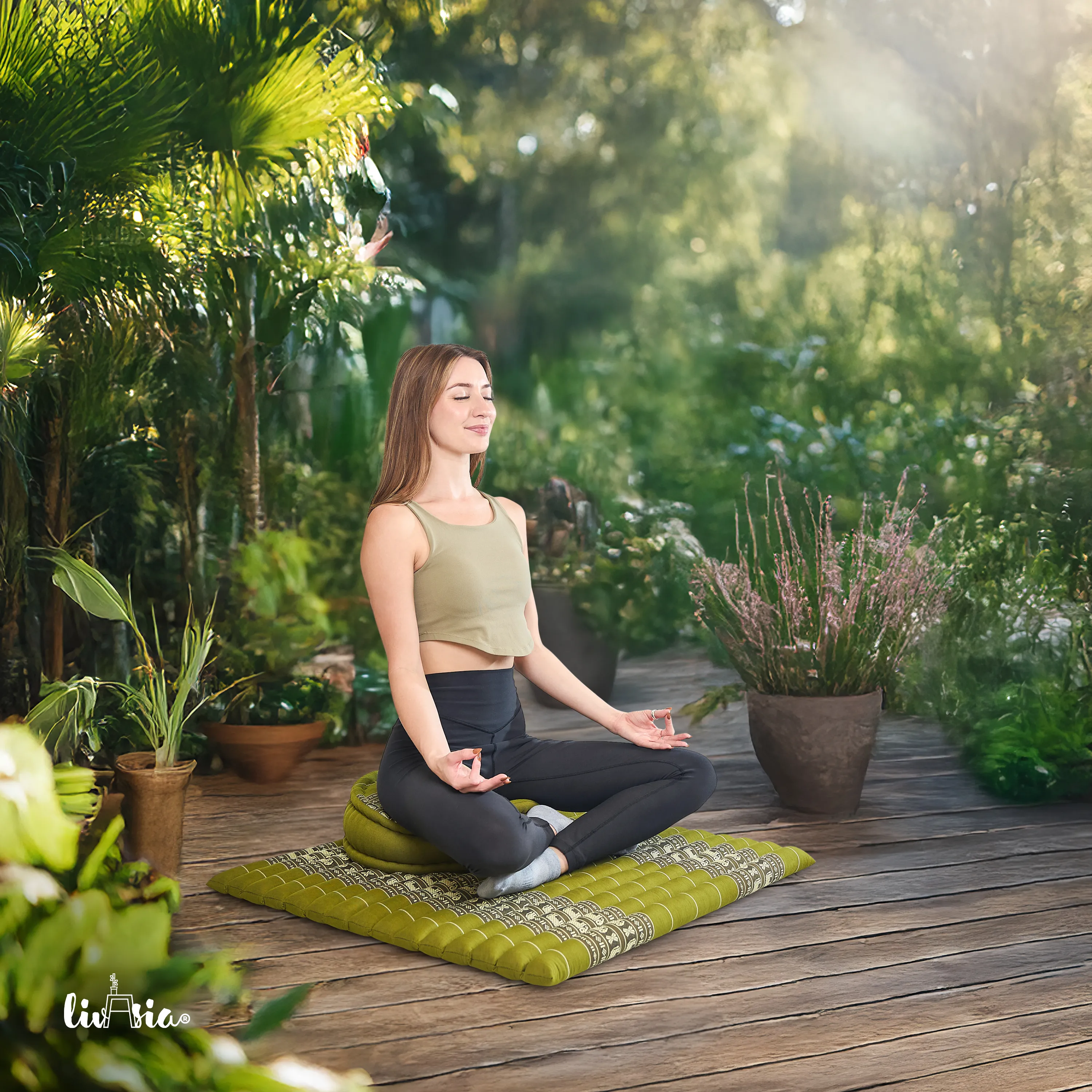 Kapok meditatiekussen set XL